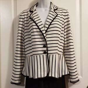 Valerie Bertinelli Peplum Jacket/Blazer